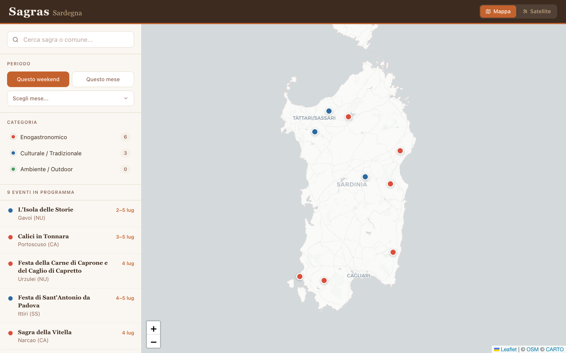 Sagras — screenshot
