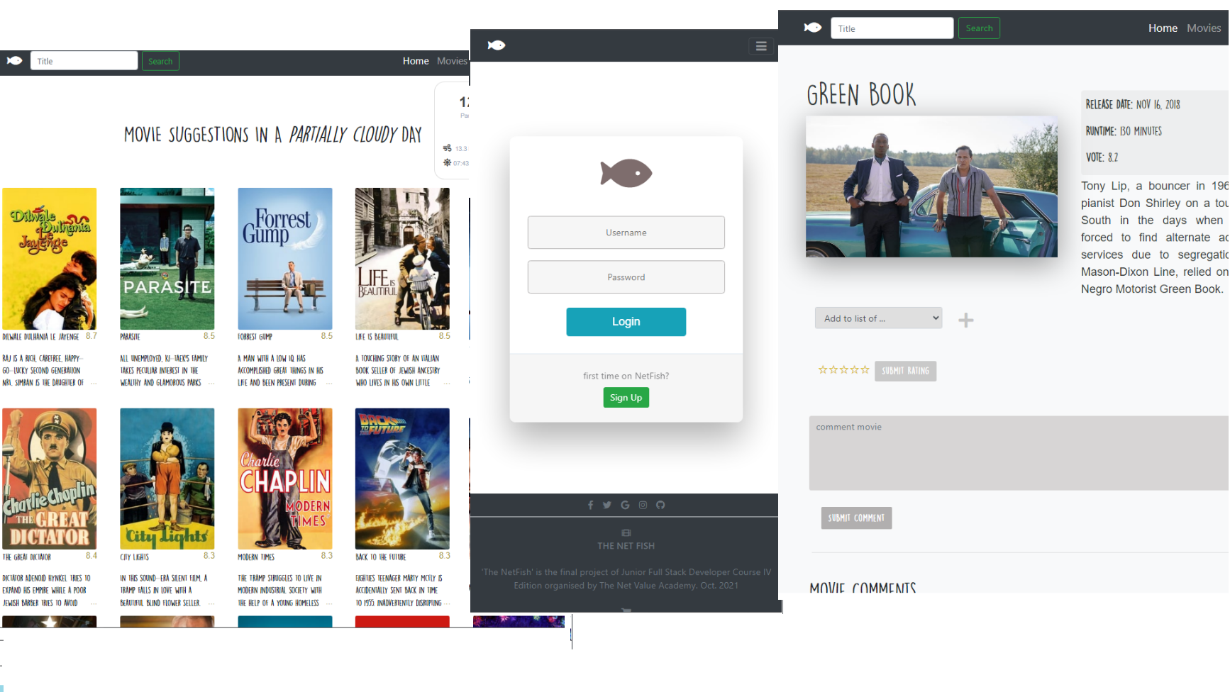 The NetFish — screenshot